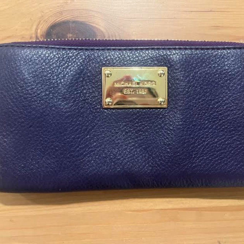 Michael Kors Purple Wallet